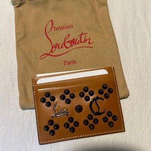 Christian Louboutin  card case new with dust bag